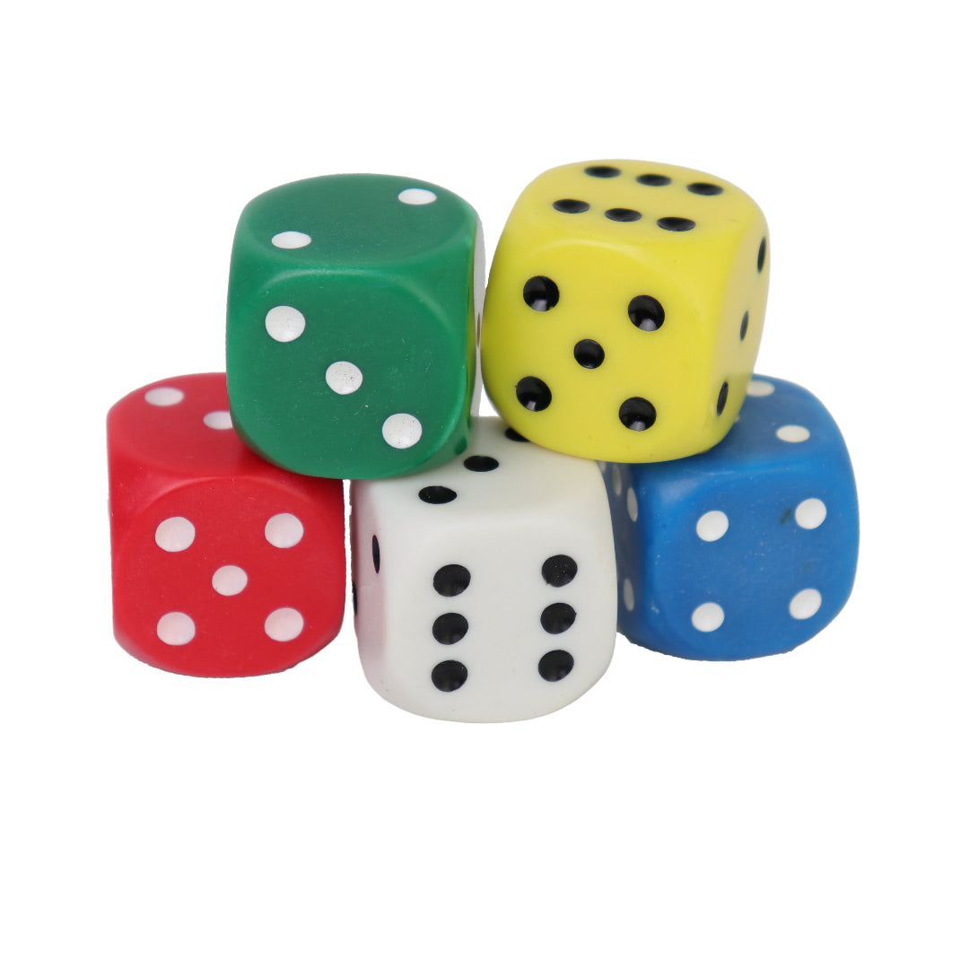 DICE Jumbo | 23mm | Various Colours | Individual dice – House of Chess