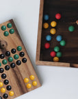 LUDO | 16cm | Monkeypod Wood | 4 Players