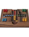 LUDO | 16cm | Monkeypod Wood | 4 Players