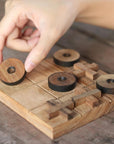 Noughts & Crosses | 14cm | Solid Wood