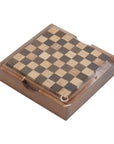 PENTOMINO CHESS BOARD | 14 cm | Solid Wood | 13 Pieces
