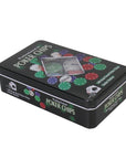 Poker Chips Set | 100 Chips & Dealer Button
