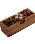 PUZZLE SET of 3 | Star Puzzle, Snake Cube, Demon Cube