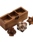 PUZZLE SET of 3 | Star Puzzle, Snake Cube, Demon Cube