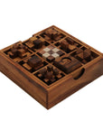 PUZZLE SET of 9 | Star Puzzle, Snake Cube, Notched Stick, Cube, Pigpen, Anax, Three, Strick, Demon Cube