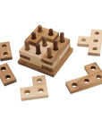 PUZZLE STACK | 9 cm | Solid Wood