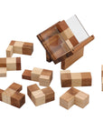 SOMA CUBE | 10 cm | Solid Wood 7 Pieces
