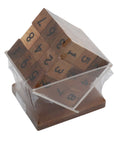 SUDOKU | 8 cm | 3D Cube | Solid Wood