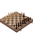 Travel Chess Set | Wooden | Magnetic | Folding | 38cm