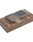 WOODEN GO SET | Fold Board (19x19 grid) | Wooden Stones