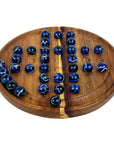 Wooden Solitaire game | Kiaat