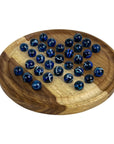 Wooden Solitaire game | Kiaat
