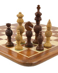 MUGHAL AFTAB | Acacia & Boxwood round edge board (x large)