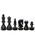 RUSSIAN KNIGHT | Ebonised Chess Pieces | 3.5" | 85mm