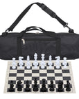 Vinyl Roll-Up Tournament Set | 50 mm Squares | Premier Bag