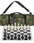 Vinyl Roll-Up Tournament Set | 50 mm Squares | Premier Bag