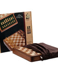 Travel Chess Set | Wooden | Magnetic | 30cm