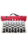 Vinyl Roll-Up Tournament Set | 50 mm Squares | Club Bag