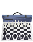 Vinyl Roll-Up Tournament Set | Club Bag | 57 mm Squares