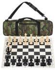 Vinyl Roll-Up Tournament Set | Premier Bag | 57 mm Squares