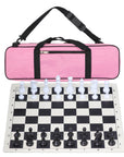Vinyl Roll-Up Tournament Set | Premier Bag | 57 mm Squares