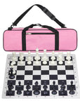 Vinyl Roll-Up Tournament Set | Premier Bag | 57 mm Squares