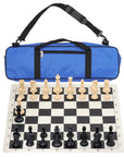 Vinyl Roll-Up Tournament Set | Premier Bag | 57 mm Squares