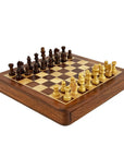 Drawer wooden magnetic travel set | 25cm
