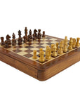 Drawer wooden magnetic travel set | 30cm
