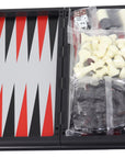 Plastic Magnetic 3-in-1 | Chess, Checkers & Backgammon