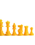 87mm yellow coloured plastic pieces
