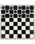 vinyl roll-up checkers set (small)