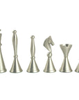 ART DECO | Metal | Copper & Pewter | 4.25" | 110mm