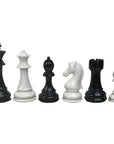 Traditional black & white finish pieces & vinyl fold board| x large
