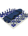 blue vinyl roll-up / coloured (large)