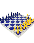 blue vinyl roll-up / coloured (large)