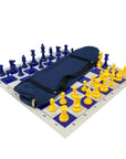 blue vinyl roll-up / coloured (large)