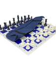 blue vinyl roll-up / coloured (large)
