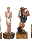 British vs Zulu resin pieces | Wooden Board/Box | Small