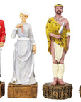 British vs Zulu resin pieces | Wooden Board/Box | Small