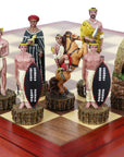 British vs Zulu resin pieces | Wooden Board/Box | Small