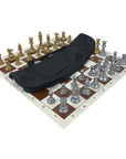 brown vinyl roll-up / coloured (large)
