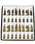 CAMELOT | Metal Chess Pieces | Gold & Silver | 90mm King | 50M