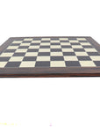 BLACK DYED POPLAR & WHITE ERABLE with Ebony Border | Deluxe | XX Large