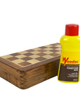 Folding wooden magnetic travel chess set | 30cm