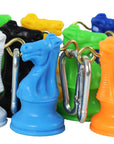 Knight, Bishop and Rook Coloured Keyrings