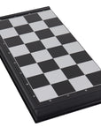 Travel Chess & Checkers Set | Plastic | Magnetic | Folding | 36cm