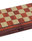 Travel Chess Set | Wood-Like Colours | Magnetic