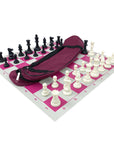 pink vinyl roll-up / coloured (large)
