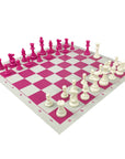 pink vinyl roll-up / coloured (large)